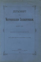 Zeitschrift des Westpreussischen Geschichtsvereins. H. 11 (1884).