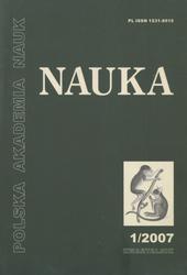 Nauka. R. 2007, nr 1.