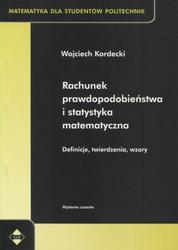 Rachunek prawdopodobieństwa i statystyka matematyczna. [Vol. 1-2].