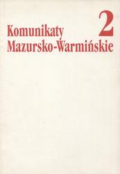 Komunikaty Mazursko-Warmińskie. R. 2005, nr 2 (248).