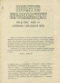 Biuletyn Informacyjny. R. 4 (1979), nr 8 (34).