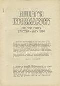 Biuletyn Informacyjny. R. 5 (1980), nr 1 (35).