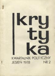 Krytyka. 1978, nr 2.