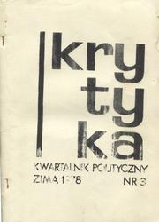 Krytyka. 1978, nr 3.