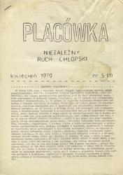 Placówka. R. 1 (1979), nr 5 (1).