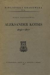 Aleksander Kotsis 1836-1877.