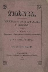 Żydówka : opera w 5ciu aktach