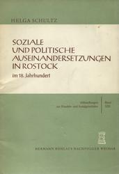 Soziale und politische Auseinandersetzungen in Rostock im 18. Jahrhundert.