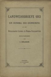 Landwehrbriefe 1813.