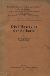 Die Pilgerreise der Aetheria.